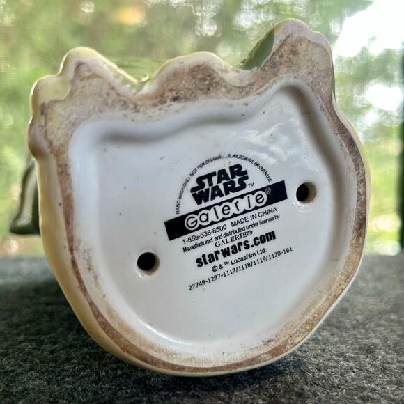 Star Wars Yoda Ceramic Mug by Galerie – 6” Tall Collectible Cup - Picture 3 of 10